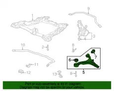 LWR ARM COMP,R FR 51350SCVA00 HONDA