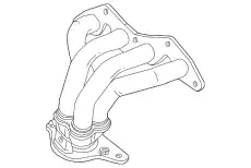 Коллектор выпускной HONDA 18100PLR000