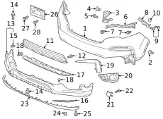 Решетка бампера HONDA 71113TG7A50