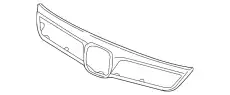 Решетка радиатора HONDA 71125T3ZA01
