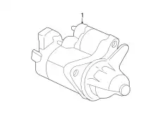 Стартер HONDA 312005AAA02