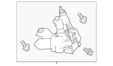 MOTOR COMP., WIPER 76710TGGA01 HONDA