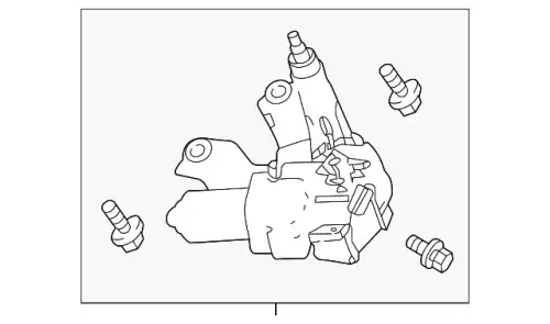 MOTOR COMP., WIPER 76710TGGA01 HONDA