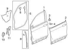 PANEL COMP L FR D 67050TG7A94ZZ HONDA