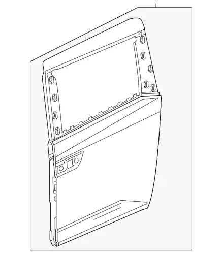 PANEL COMP L SLID 67550TK8A81ZZ HONDA