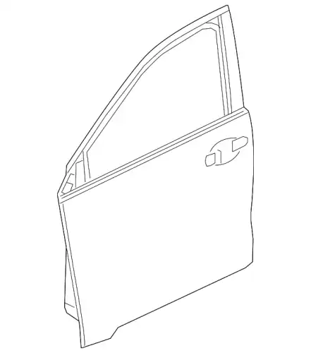 PANEL COMP,R FR D 67010T7WA80ZZ HONDA