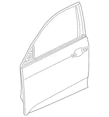 PANEL COMP., L. FR. 67050TBAA00ZZ HONDA