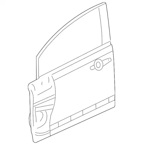 PANEL COMP., L. FR. 67050SNAA90ZZ HONDA