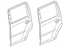PANEL COMP., L. RR. 67550SZAA90ZZ HONDA