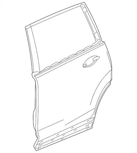 PANEL COMP., L. RR. 67550TG7A11ZZ HONDA