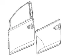 PANEL COMP., R. FR. 67010TK8A93ZZ HONDA