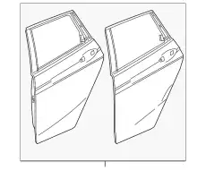 PANEL COMP., R. RR. 67510T5RA92ZZ HONDA