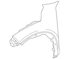 Крыло HONDA 60211T7WA90ZZ