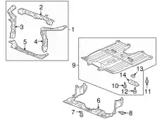 PANEL SET, R. FR. BU 04601SNEA00ZZ HONDA