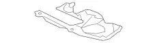 PLATE, BAFFLE 112215R0010 HONDA