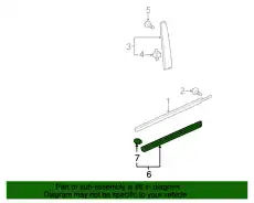 PROTECTOR COMP., R. 75302SZAA02ZA HONDA