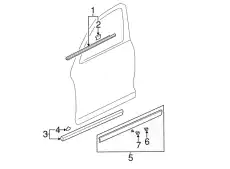 PROTECTOR COMP., R. 75302S9A013 HONDA