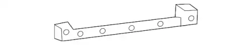 PROTECTOR, RR. BUMPE 71508T3VA00 HONDA