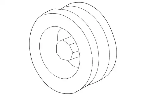 PULLEY COMP., DECOUP 311415R7A01 HONDA