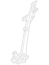 REGULATOR ASSY., L. 72250TGGA01 HONDA