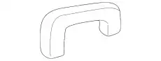 RUBBER A, ENGINE MOU 11925P30000 HONDA