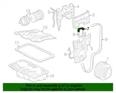 RUBBER A, ENGINE MOU 11925P30000 HONDA