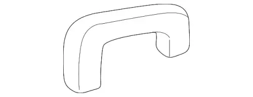 RUBBER A, ENGINE MOU 11925P30000 HONDA