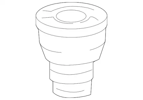 RUBBER, FR. BUMP STO 51722SNAA11 HONDA