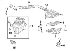 RUBBER, RESONATOR MO 17232P2A005 HONDA