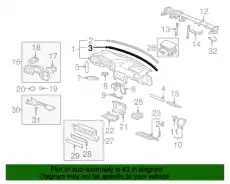 SEAL, INSTRUMENT DAS 77107S2A000 HONDA