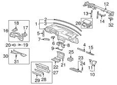 SEAL, INSTRUMENT DAS 77107S2A000 HONDA