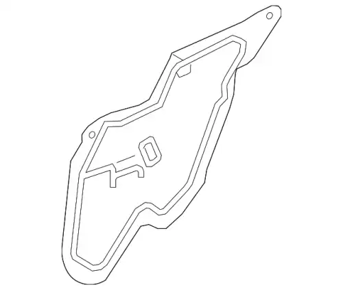 Ручка двери HONDA 72821T2AA01