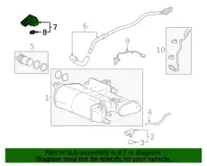 SENSOR ASSY., MAP & 37830RPYG12 HONDA