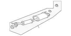 SET,EXH SLNCR COM 18030SCVA00 HONDA