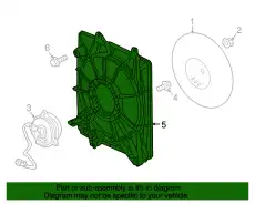 SHROUD COMP. 386155R1003 HONDA