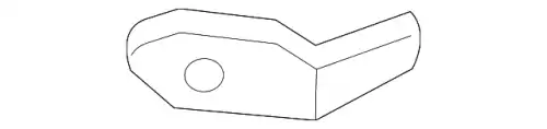 SPACER L,FR BUMPE 71198TS8A51 HONDA