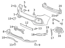 71598TGGA01 Кронштейн HONDA