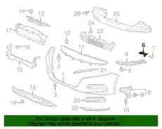 71193TVAA01 КРОНШТЕЙН ПЛАСТИКОВЫЙ HONDA