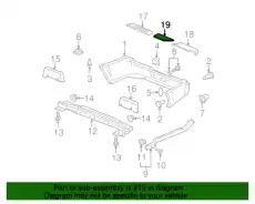 STEP CTR,RxNH533x 71510SJCA00ZB HONDA