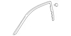Ручка двери HONDA 72365S03G01