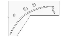 Ручка двери HONDA 72325T7WA01