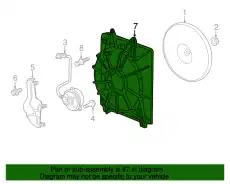 SUB SHROUD COMP. 38615RV0A01 HONDA