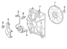 SUB SHROUD COMP. 38615RV0A01 HONDA
