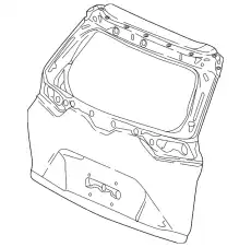 TAIL GATE COMP 68100TLAA50ZZ HONDA