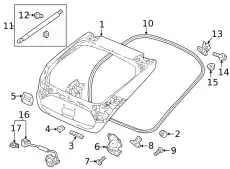 TAIL GATE COMP 68100TGGA00ZZ HONDA
