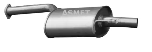 глушитель средняя часть MB 01.013 ASMET