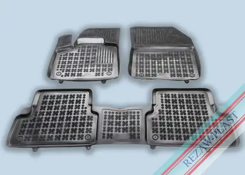 Коврики в салон REZAW-PLAST 201314 Peugeot 3008 2016-н.в. 3 шт., черный