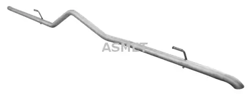 труба глушителя задняя MB 02.027 ASMET