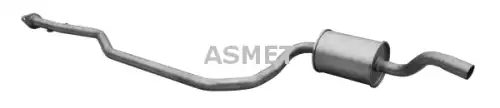 глушитель средняя часть Ford 07.150 ASMET