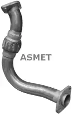 ТРУБА ГЛУШИТЕЛЯ 10.098 ASMET